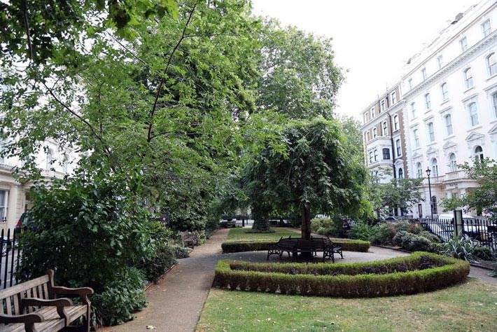 Norfolk Square Gardens Paddington